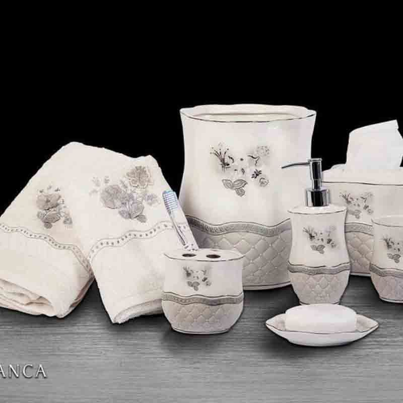 تصویر  سرویس اکسسوری حمام طرح BLANCA