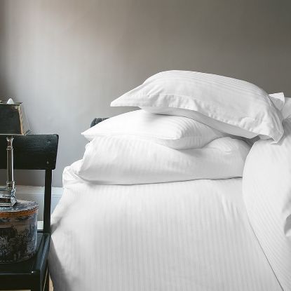 کاور ساتين طرح pure white strip- ورونیکا