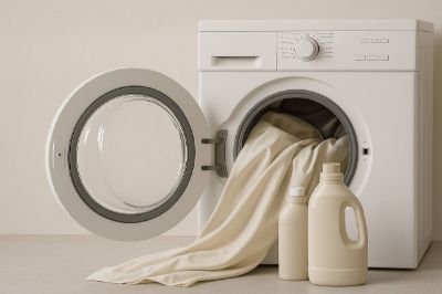 تفاوت شستشوی انواع روتختی با دست و ماشین لباسشویی